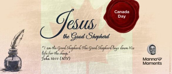 Manna Moment: Jesus the Good Shepherd